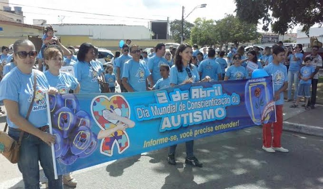 Passeata marca o Dia da Conscientização do Autismo em Arapiraca