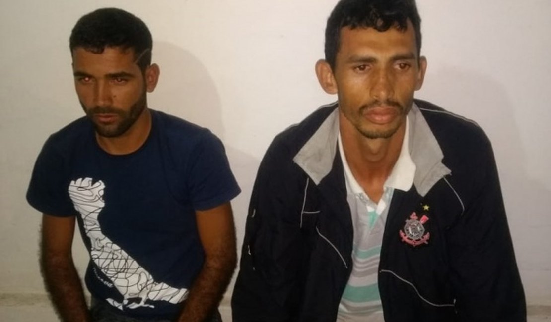 Polícia prende dupla suspeita de praticar roubos em Matriz de Camaragibe