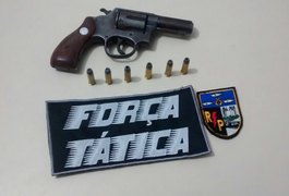 Revólver roubado da delegacia de Atalaia é recuperado em Boca da Mata