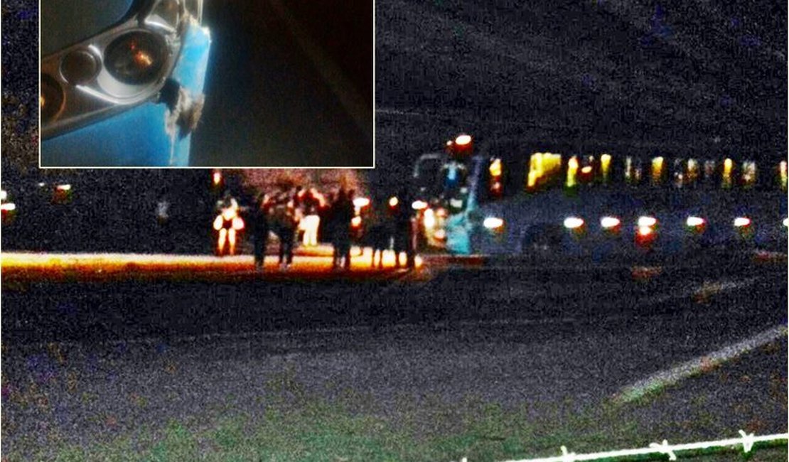 Ônibus com estudantes de São Miguel dos Campos se envolve em acidente na BR 101