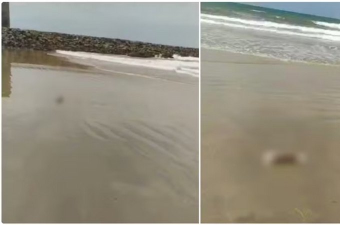 Banhistas encontram partes de corpo humano em praia de Fortaleza