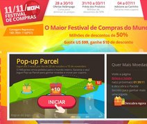 Maior festival de compras online do mundo acontece nesta terça