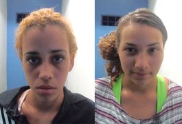 Mulheres são presas acusadas de tráfico de drogas