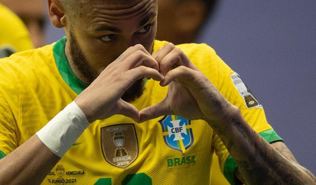 Será? Neymar agita web com mensagem para suposta namorada