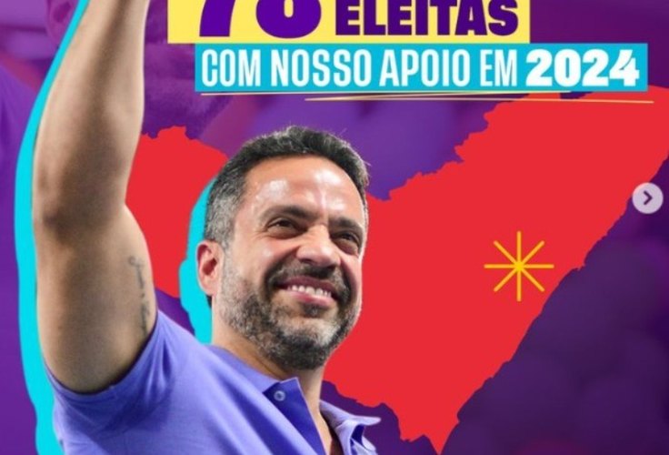 Paulo Dantas alcança recorde histórico com 78 prefeitos eleitos apoiados por ele, sendo 65 filiados ao MDB em Alagoas