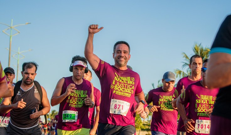 Paulo Dantas participa da 7ª Edição da Corrida Trabalho Seguro do TRT-19