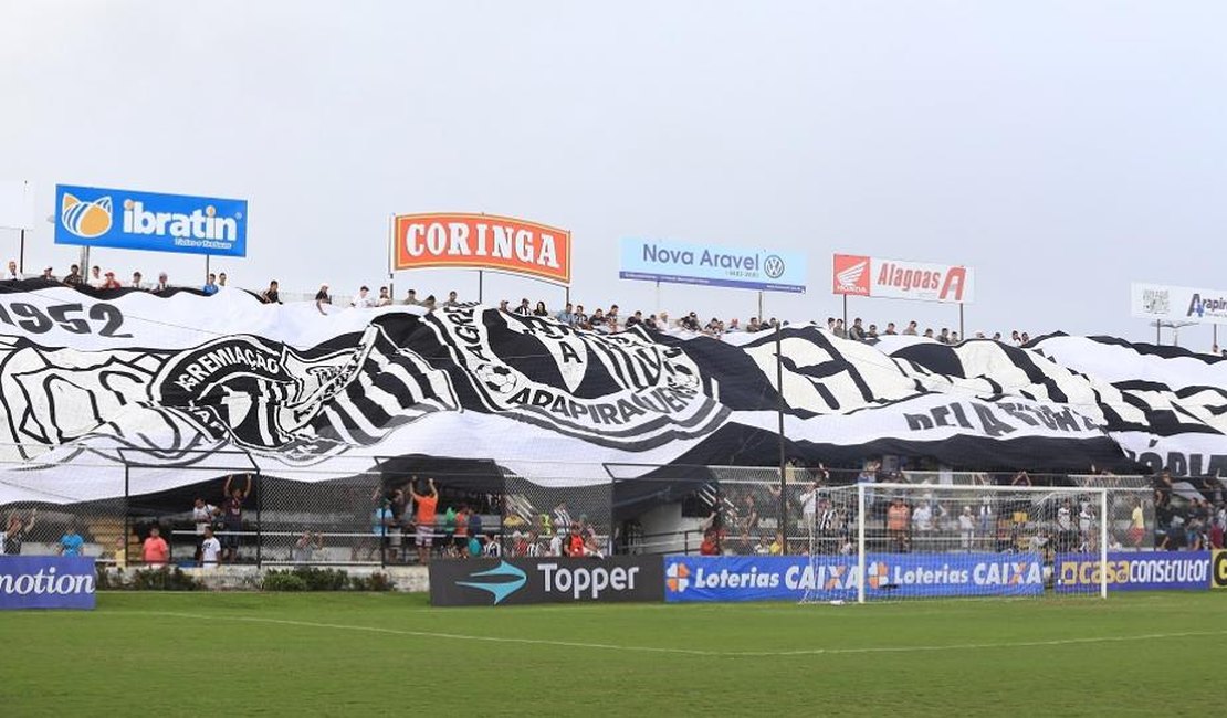 Vendas de ingressos para ASA e Botafogo-PB iniciam a partir das 8h30 deste sábado (10)