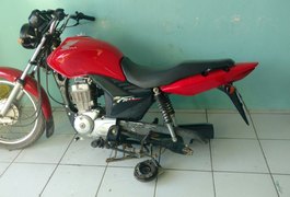 PM recupera moto roubada já desmontada na zona rural de Arapiraca