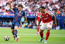 Magalhães perde pênalti decisivo, PSG bate Arsenal e fatura bi da Champions