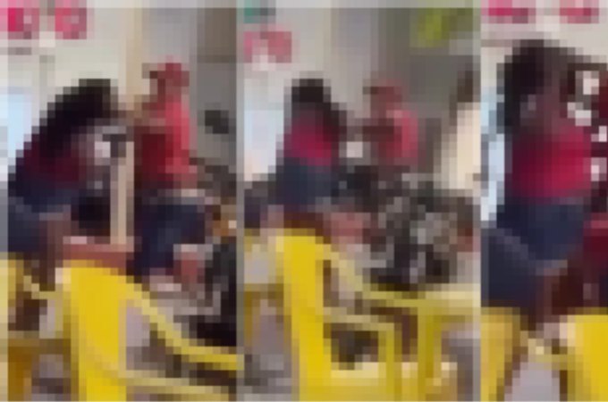 Homem agride mulher em via pública e populares apenas filmam e dão risada em União dos Palmares