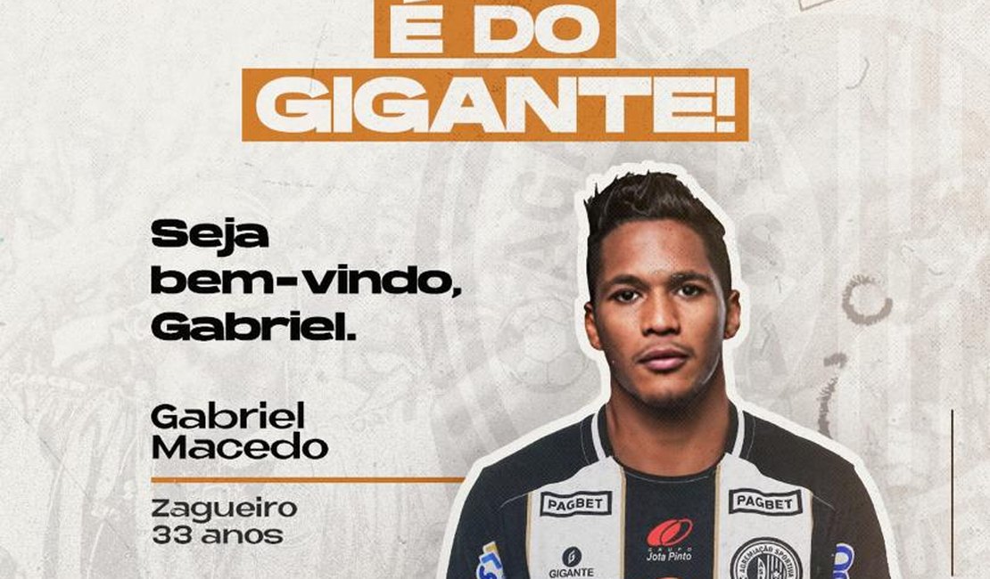 ASA anuncia zagueiro campeão paraibano em 2023