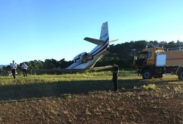 Avião do Dj Alok sai da pista em aeroporto de Juiz de Fora; veja o vídeo