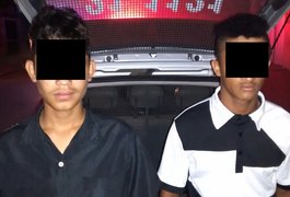 Menores são apreendidos com revólver calibre 38 em Teotônio Vilela