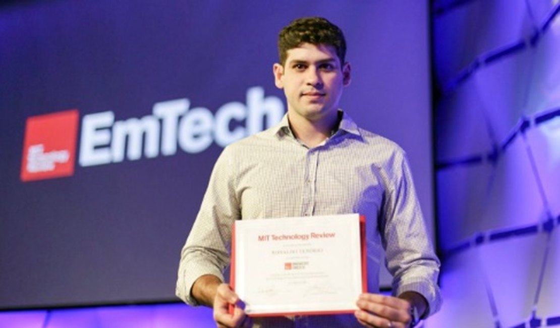 Alagoano é o primeiro brasileiro da história a receber o título de um dos mais inovadores do mundo