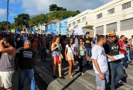 Protesto em Maceió reúne estudantes e trabalhadores em defesa da educação