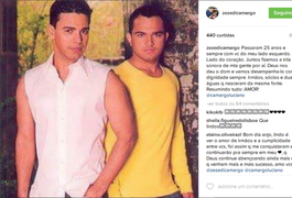 Zezé Di Camargo faz declaração para o irmão Luciano: 'Amor'