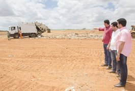 Marcelo visita CTR do Agreste e comemora fim do lixão em Limoeiro de Anadia
