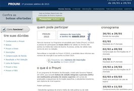 MEC abre o prazo de inscrições para o Prouni