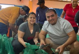 Gestão Leandro Silva mantém tradição com entrega de 30 toneladas de peixes em Junqueiro