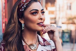 Juliana Paes quase foi pega por um jacaré durante gravações da novela Pantanal