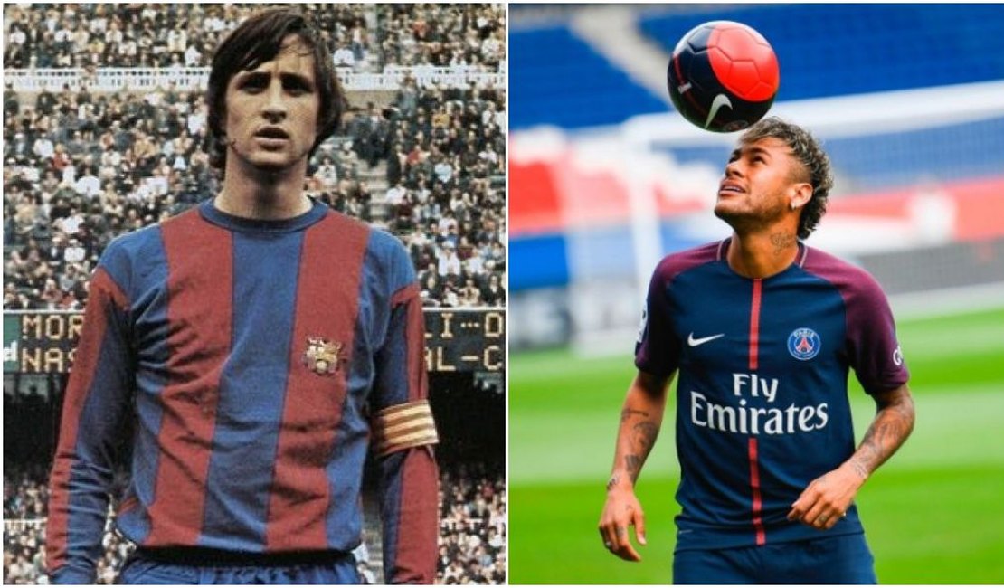 De Cruyff a Neymar: veja a evolução do recorde de mais caro do mundo