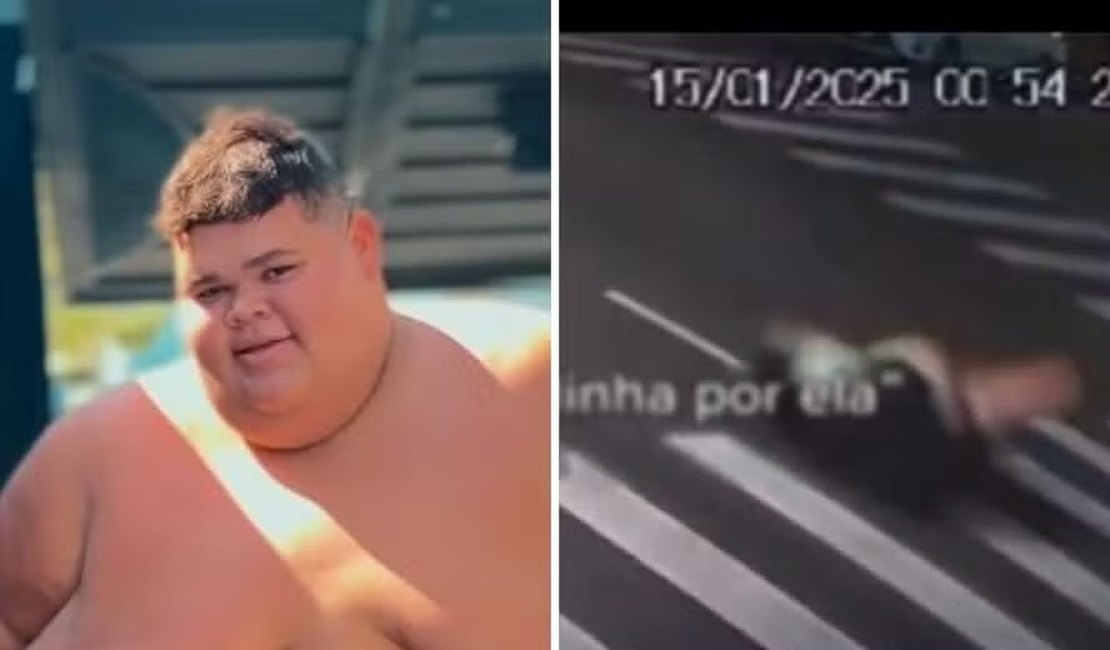 Influenciador Gordão da XJ sofre acidente de moto e vídeo impressiona