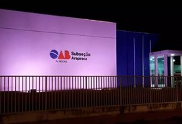 OAB Arapiraca acompanha denúncia de advogada ameaçada de morte por cobrança de honorários