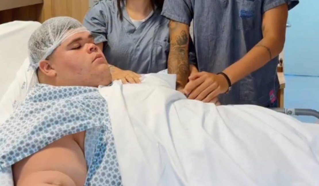 Influencer Gordão da XJ é internado às pressas e pode passar por cirurgia delicada