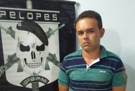 Jovem é detido com arma de fogo em Lagoa da Canoa