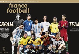 Seleção da Bola de Ouro tem Pelé, Ronaldo e Cafu