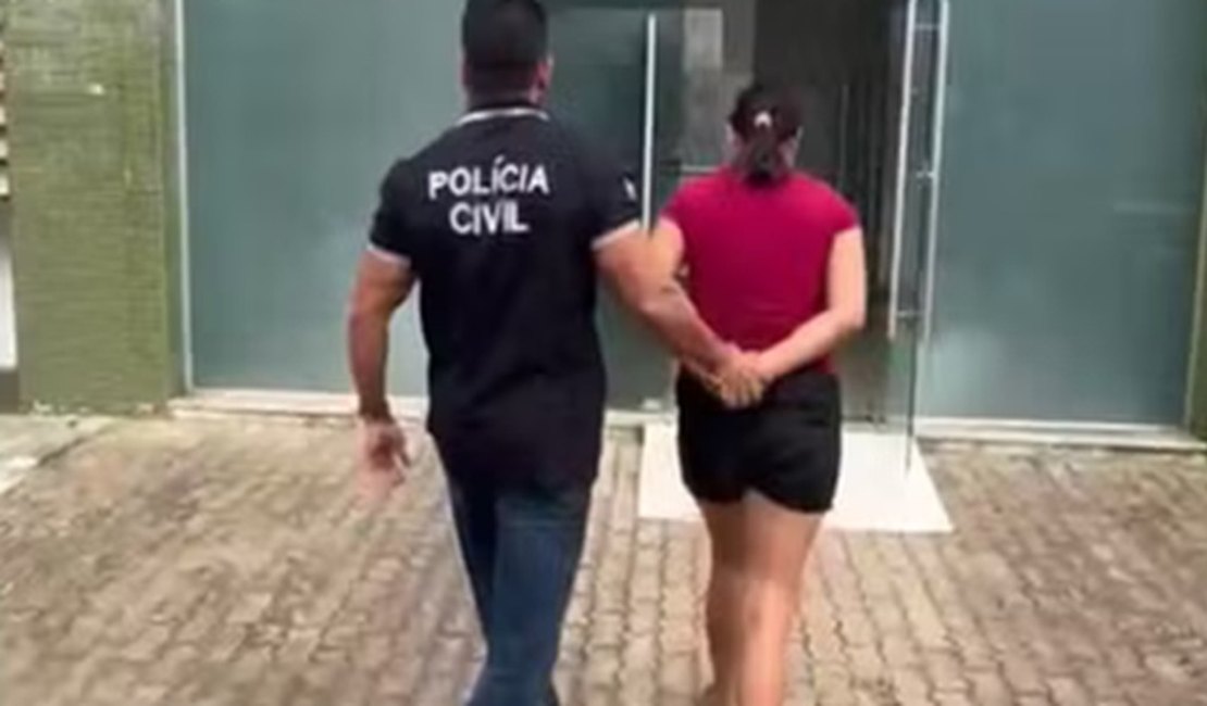 Mulher presa por gravar vídeo íntimo com adolescente enviou imagens a ex para fazer ciúme
