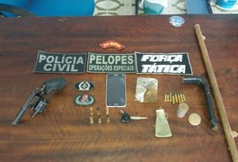 Polícia captura cinco suspeitos de latrocínio em Lagoa da Canoa