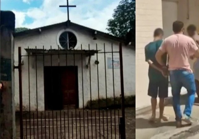 Traficantes transformam igreja em boca de fumo e fazem sexo em altar no RJ