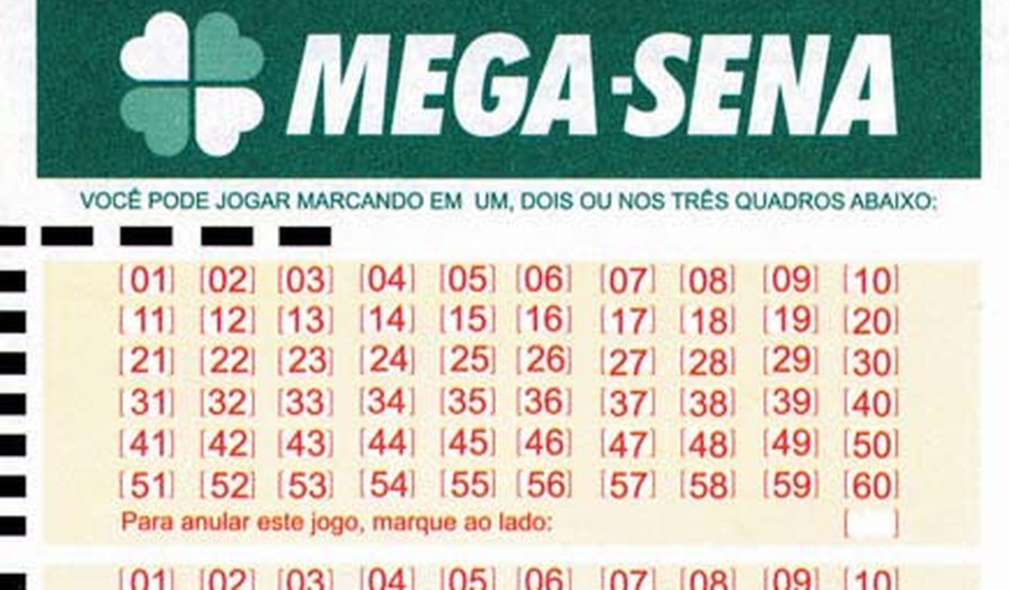 Mega-Sena acumula e prêmio pode chegar a R$ 10 milhões