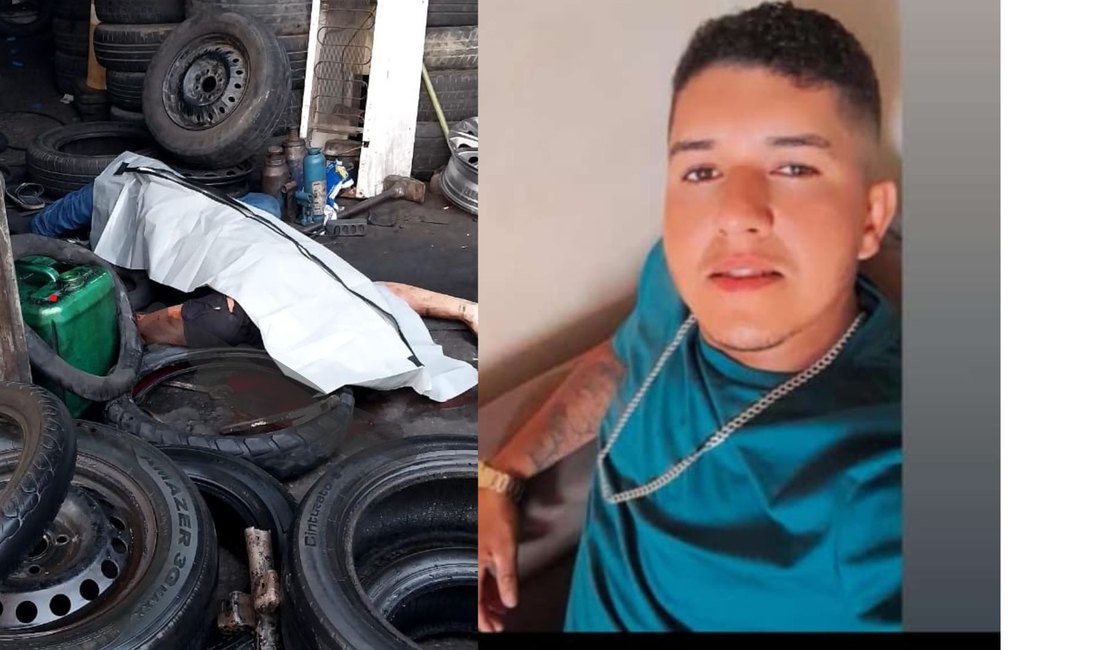 Jovem é assassinado enquanto aguarda atendimento em borracharia de Palmeira dos Índios