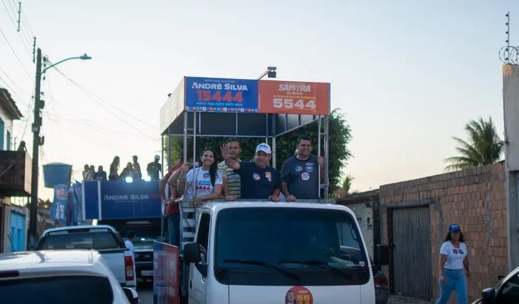André Silva e vereador Thiago ML realizam carreata pelos bairros de Arapiraca
