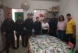 Militares doam materiais escolares a estudantes da rede pública de União dos Palmares