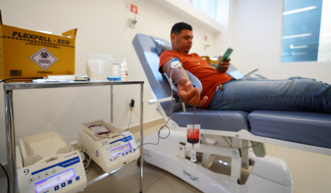 Hemoal leva equipe itinerante para coletar sangue em Coruripe nesta quinta-feira (3)