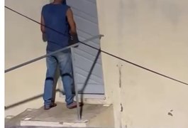 Homem tenta arrombar igreja católica em Canafístula do Cipriano, em Girau do Ponciano