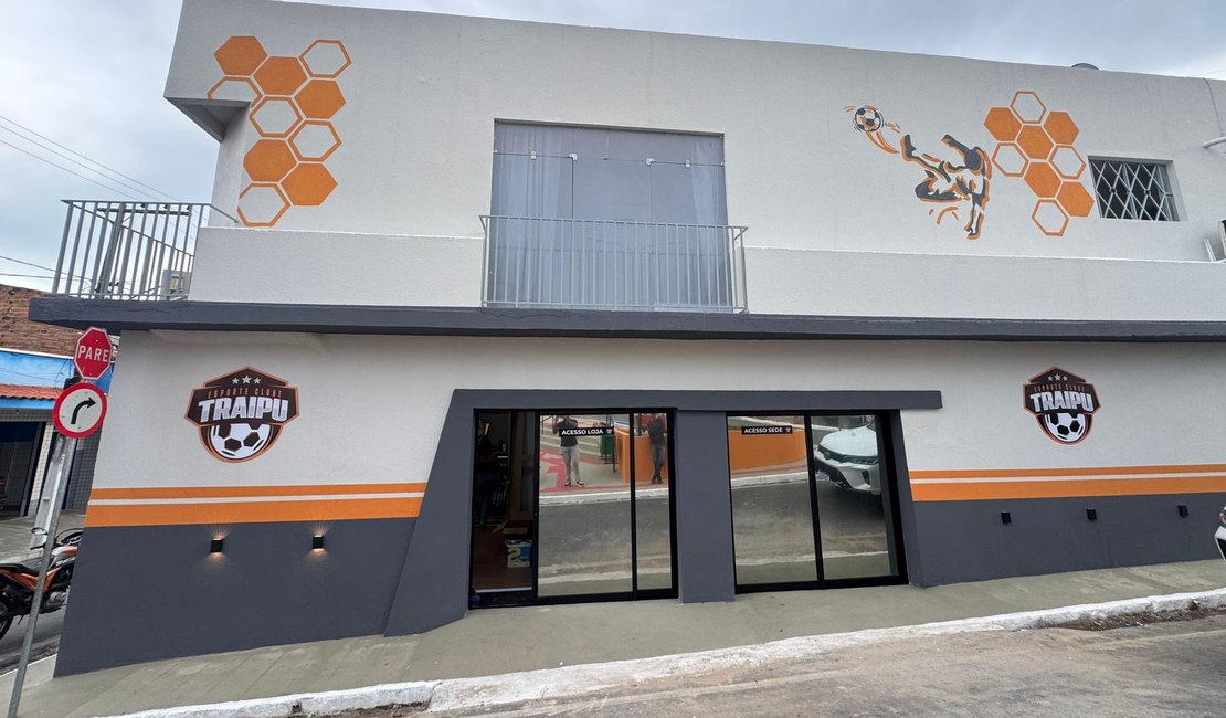 Esporte Clube Traipu inaugura sede administrativa e loja oficial nesta quarta (4)