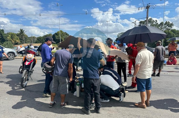 Idoso fica gravemente ferido após atropelamento na AL-220, em Arapiraca