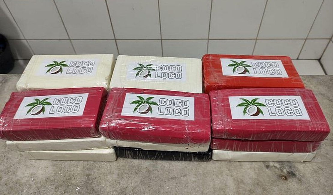 Homem é preso suspeito de trazer 19 kg de cocaína de São Paulo para vender em Maceió