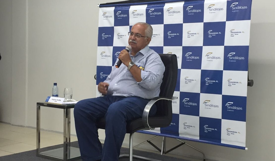 Rogério Teófilo participa de sabatina organizada pela Fecomércio