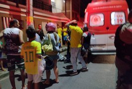 Adolescente morre após ser atropelada por veículo de passeio na Rua São João, em Arapiraca