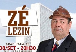 Zé Lezin estreia seu novo espetáculo nesta sexta (8), em Arapiraca
