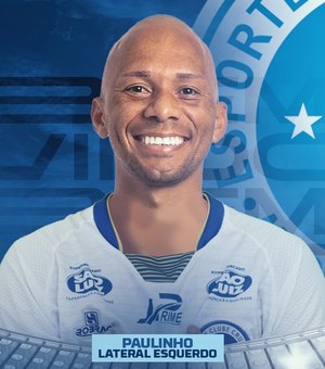 Cruzeiro de Arapiraca anuncia contratação de lateral-esquerdo campeão alagoano