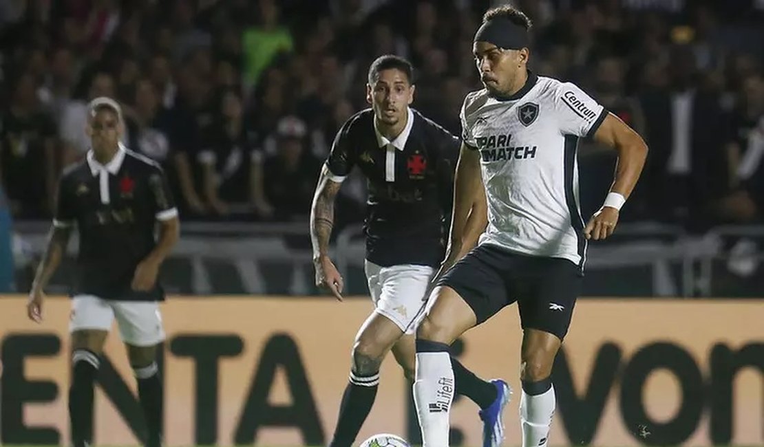 Vasco vence o Botafogo por 1 a 0 e deixa a zona do rebaixamento