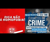 Após recomendação do STJD, CRB e CSA iniciam campanha contra homofobia nos estádios