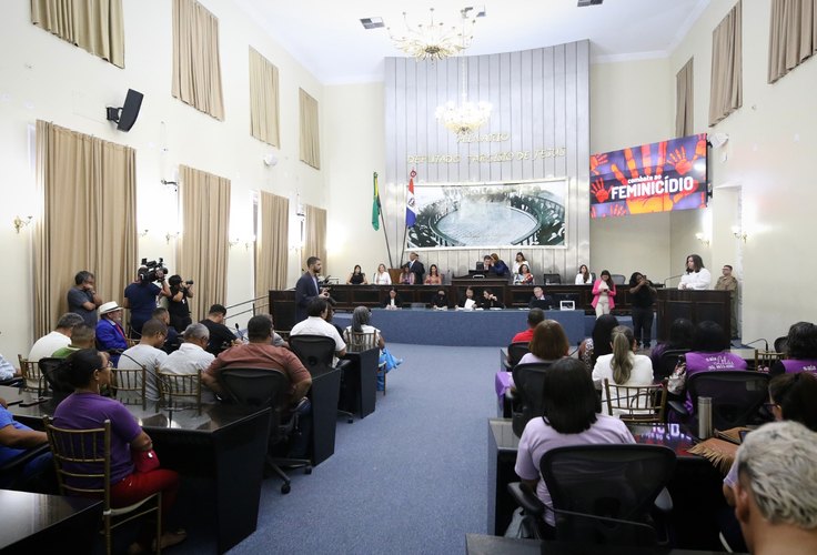 Assembleia Legislativa faz sessão especial para debater políticas públicas de prevenção ao feminicídio