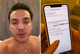 Safadão mostra exames e nega que tenha inventado estar com Covid